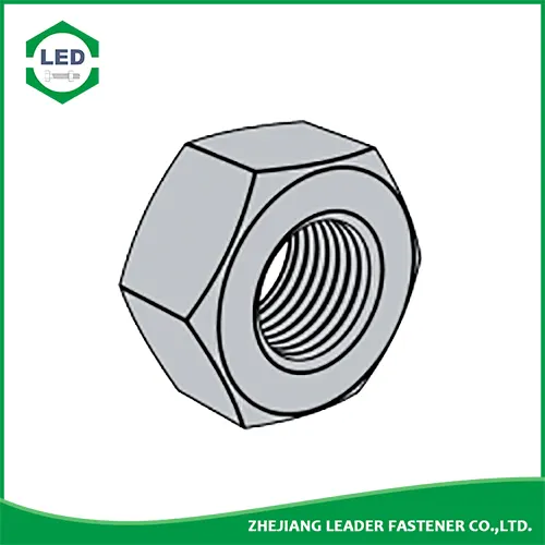 ASTM A194 육각 너트